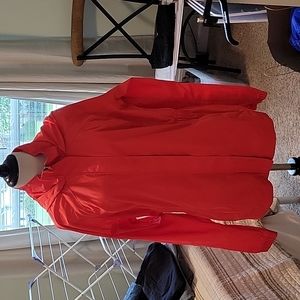 Bright coral Fila jacket